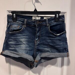 Indigo Rein Denim Shorts | Rolled Cuff‎ | Size 11